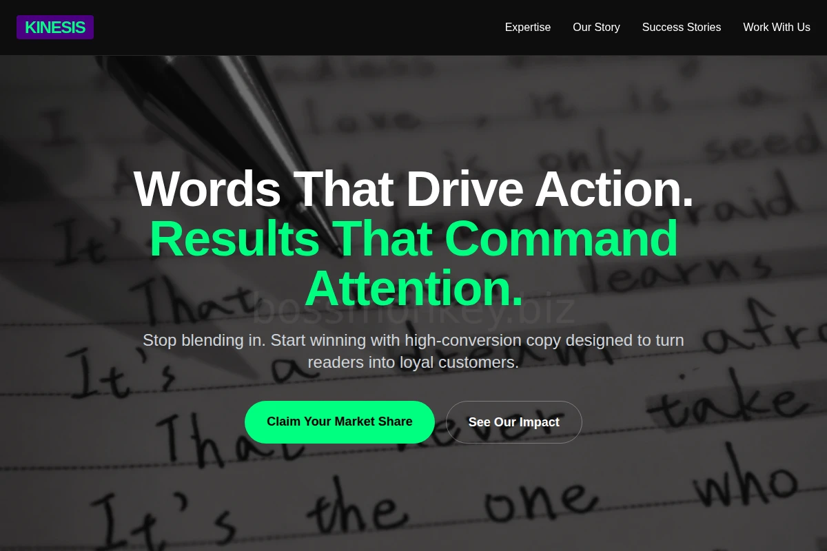 Kinesis Copywriting